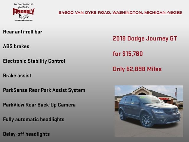 Used 2019 Dodge Journey GT w/ Driver Convenience Group image 25