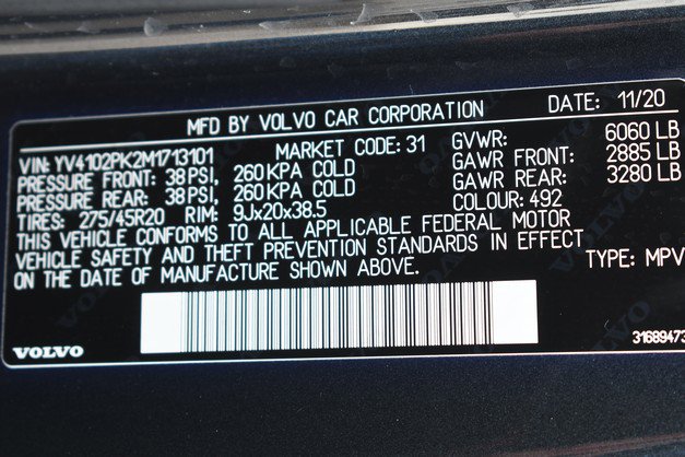 Used 2021 Volvo XC90 T5 Momentum w/ Advanced Package image 35