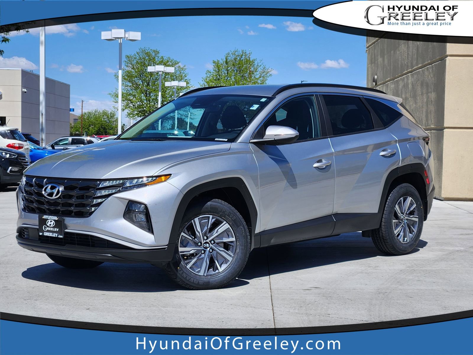 Used 2023 Hyundai Tucson Blue AWD/4WD image 1