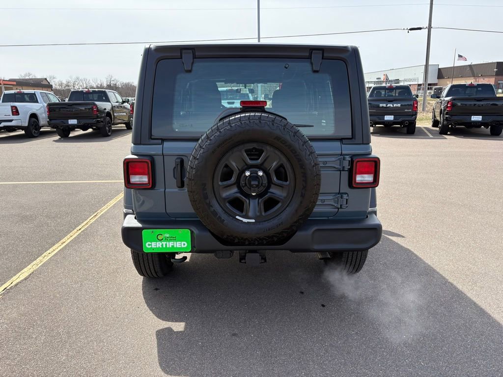 Certified 2026 Jeep Wrangler Sport image 4