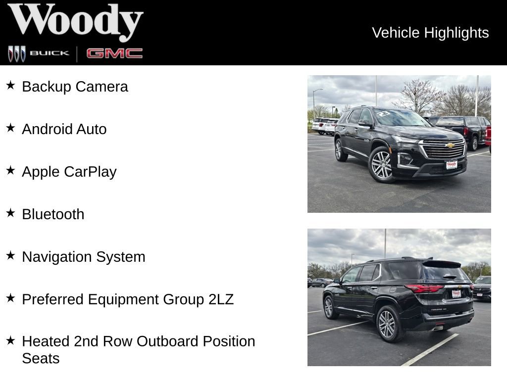 Certified 2023 Chevrolet Traverse High Country image 3