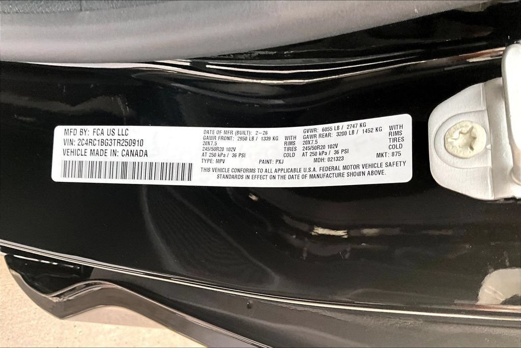 New 2026 Chrysler Pacifica Select w/ S Appearance Package FWD image 12