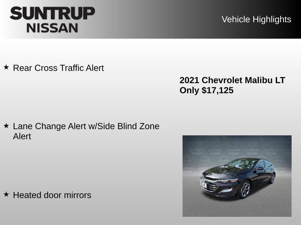 Used 2021 Chevrolet Malibu LT FWD image 16
