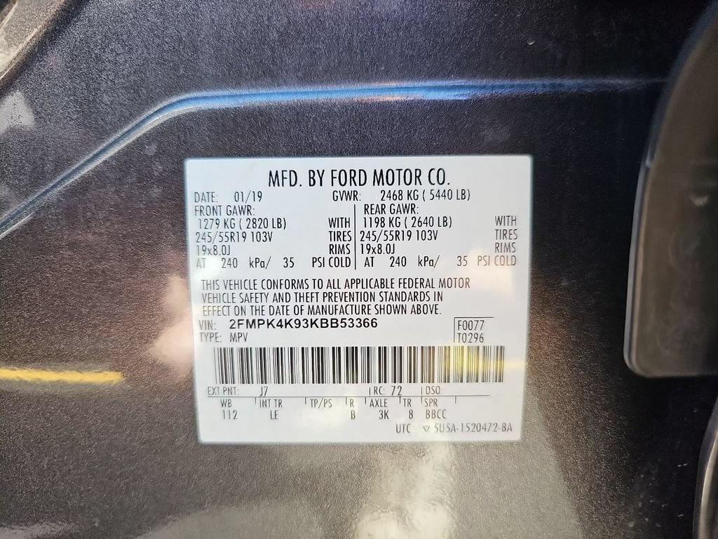 Used 2019 Ford Edge Titanium AWD/4WD image 35