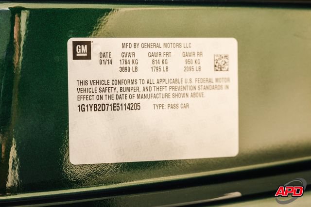Used 2014 Chevrolet Corvette Stingray Coupe w/ Battery Protection Package RWD image 73