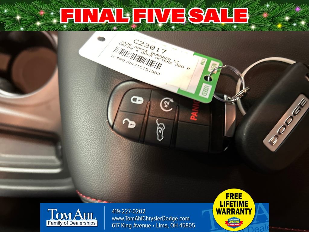 New 2026 Dodge Durango GT w/ Trailer Tow Group IV image 20