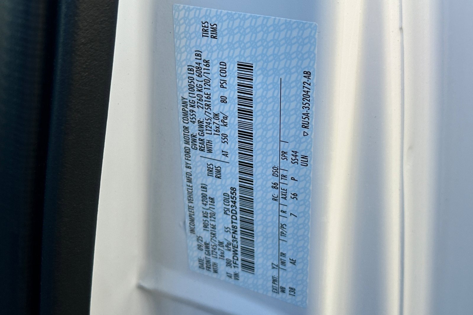 New 2026 Ford E-350 and Econoline 350 Super Duty w/ Power Equipment Group image 26