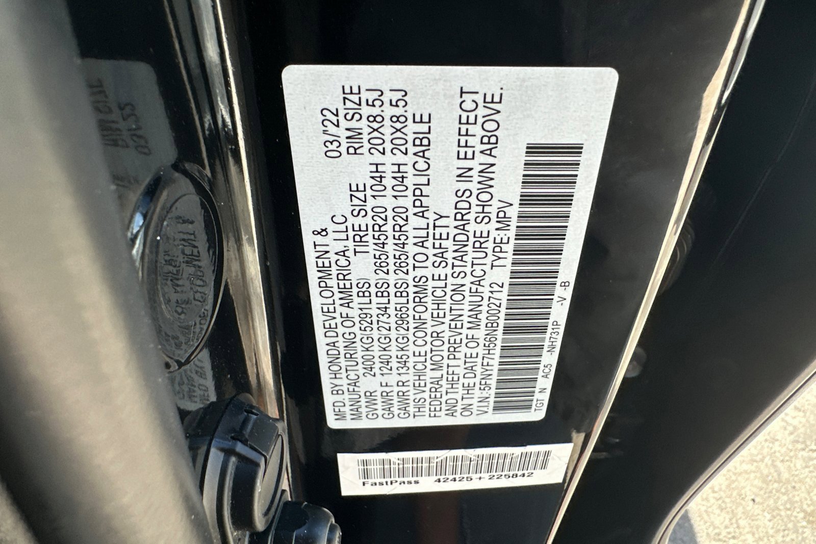 Used 2022 Honda Passport EX-L image 28