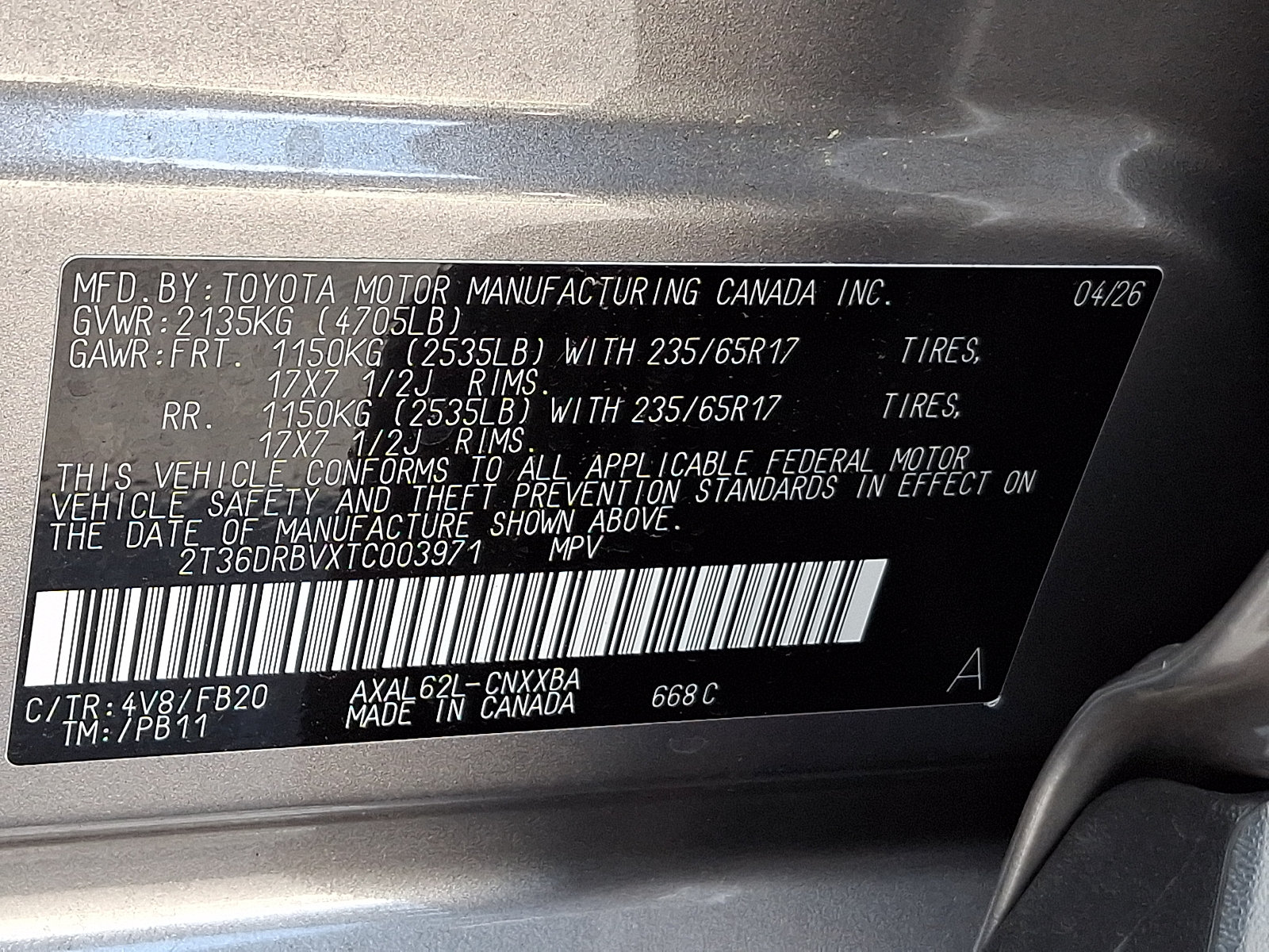 Used 2026 Toyota RAV4 LE FWD image 27