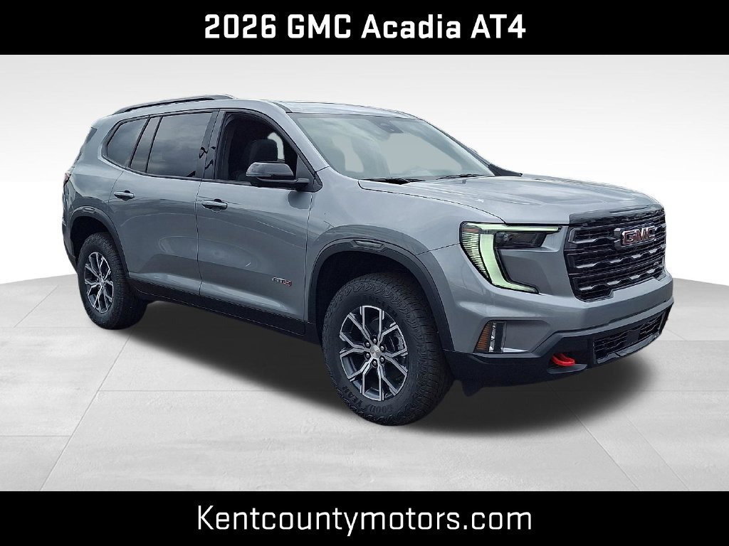 New 2026 GMC Acadia AT4 w/ Luxury Package