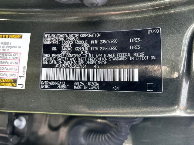 Used 2020 Lexus RX 350L Premium w/ Premium Package AWD/4WD image 32