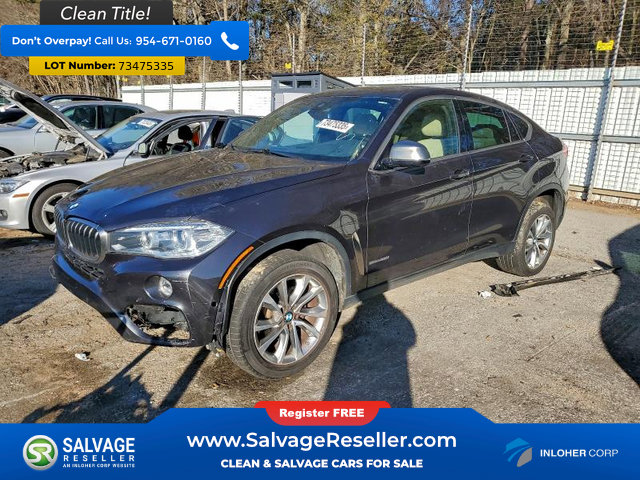 Used 2019 BMW X6 sDrive35i w/ Premium Package image 1