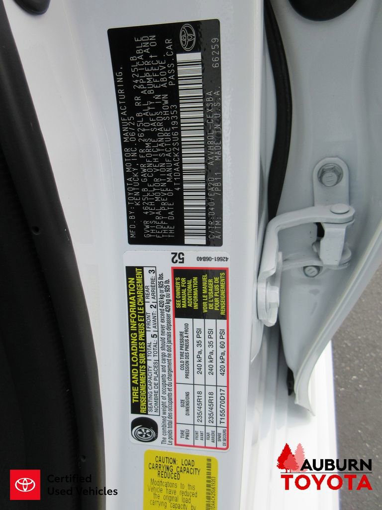Certified 2025 Toyota Camry SE w/ Convenience Package FWD image 29