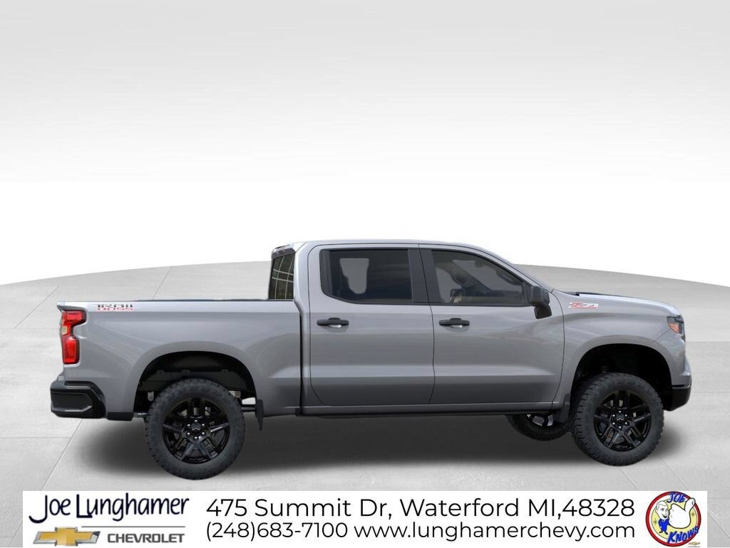 New 2026 Chevrolet Silverado 1500 Custom Trail Boss w/ LPO, Dark Essentials Package AWD/4WD image 6