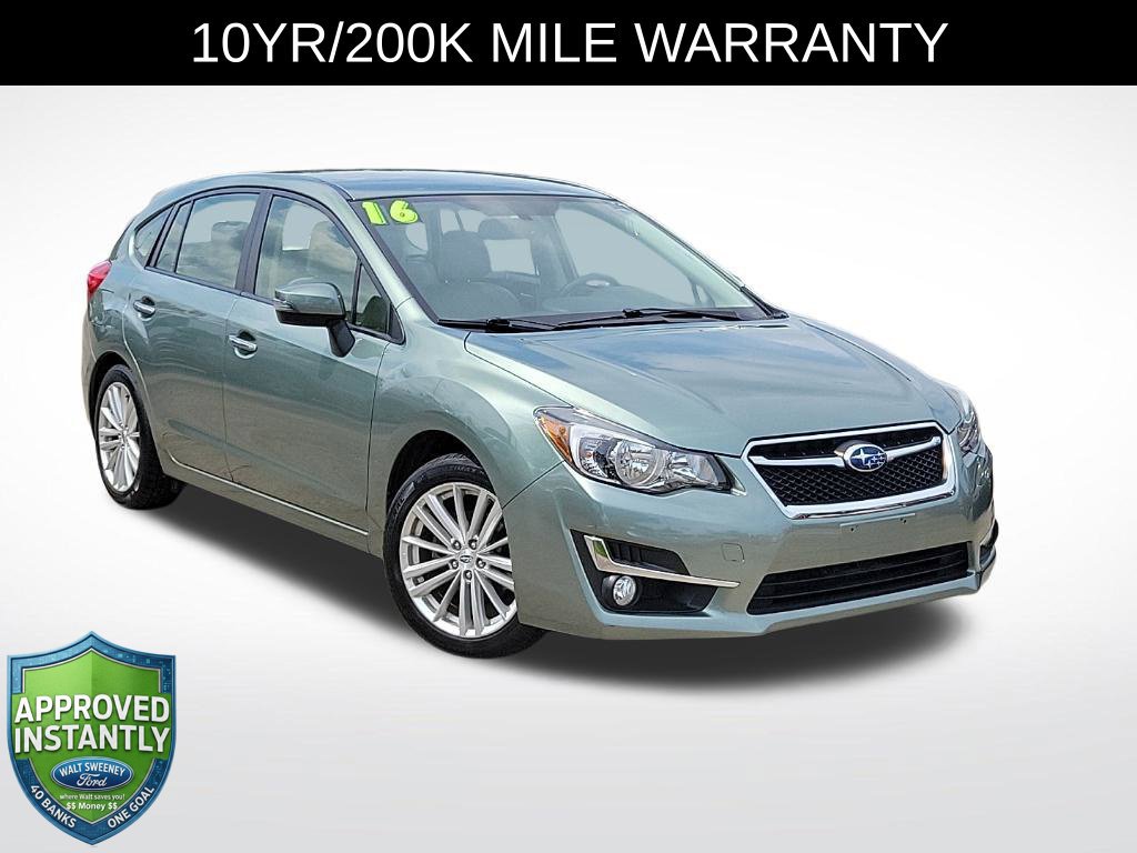 Used 2016 Subaru Impreza 2.0i Sport Limited w/ Popular Package #1 AWD/4WD image 1