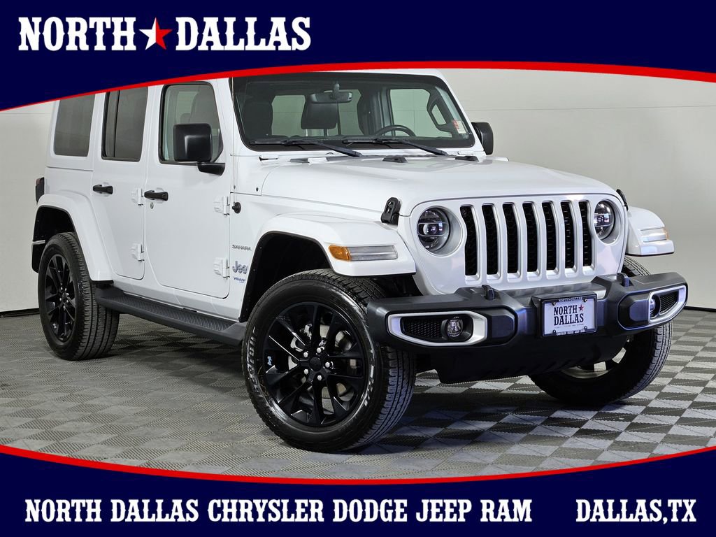 Used 2021 Jeep Wrangler Unlimited Sahara image 1