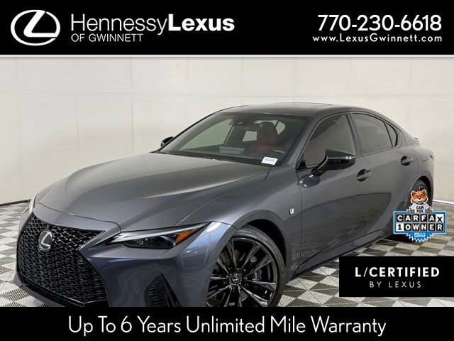 Certified 2025 Lexus IS 350 F Sport w/ Navigation Package