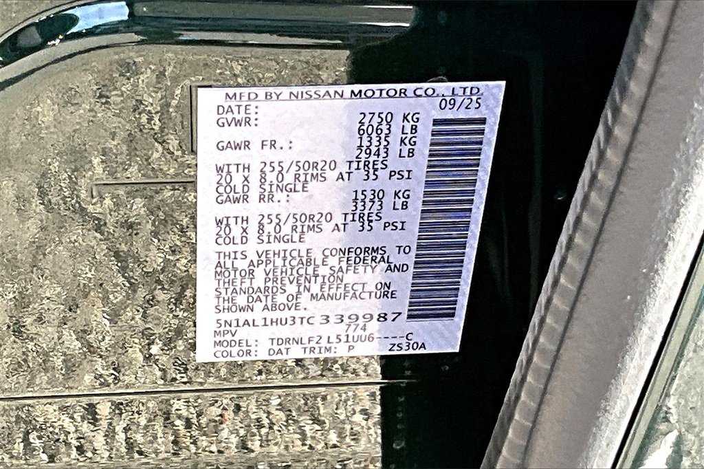 New 2026 INFINITI QX60 Autograph w/ Dark Cargo Package image 13