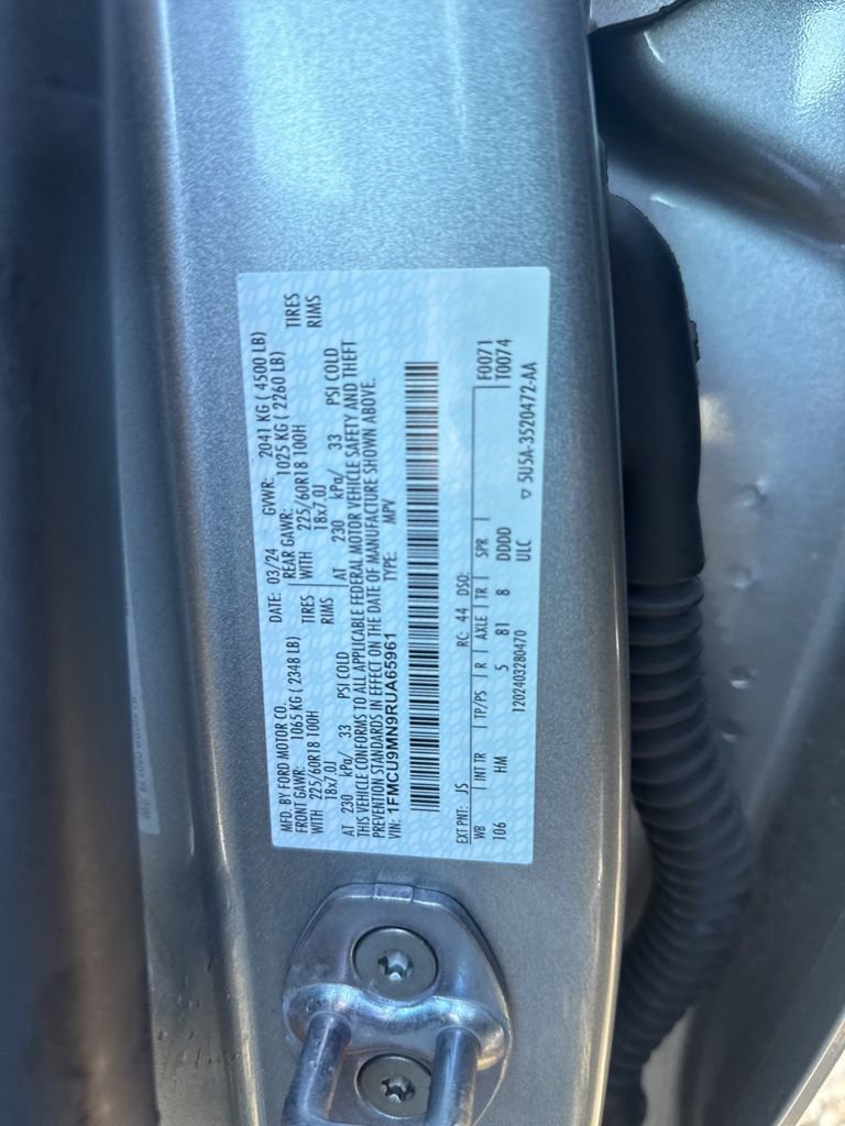 Used 2024 Ford Escape ST-Line w/ Tech Pack #1 image 13