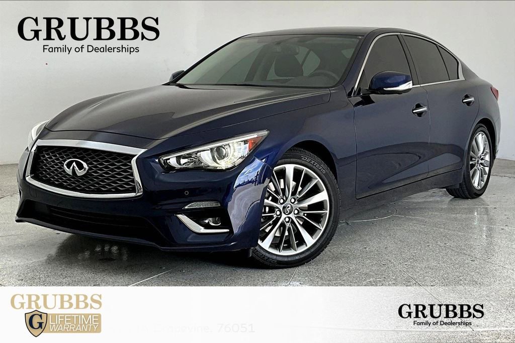 Used 2022 INFINITI Q50 Luxe w/ Cargo Package