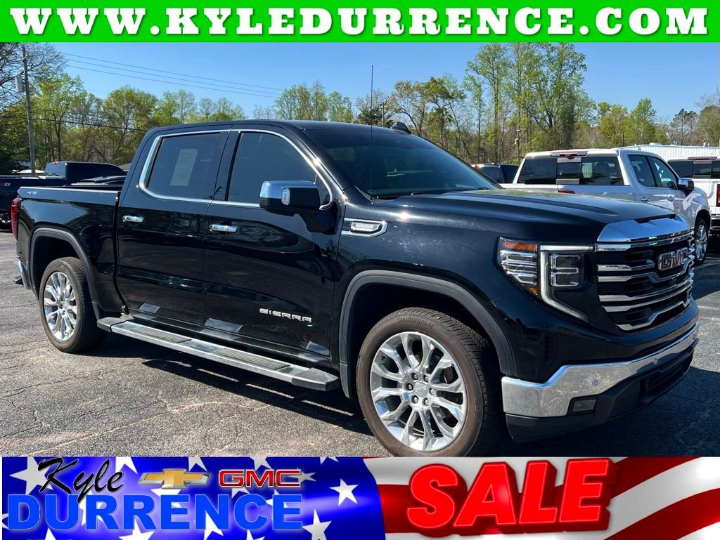 Used 2023 GMC Sierra 1500 SLT w/ SLT Premium Plus Package AWD/4WD image 1