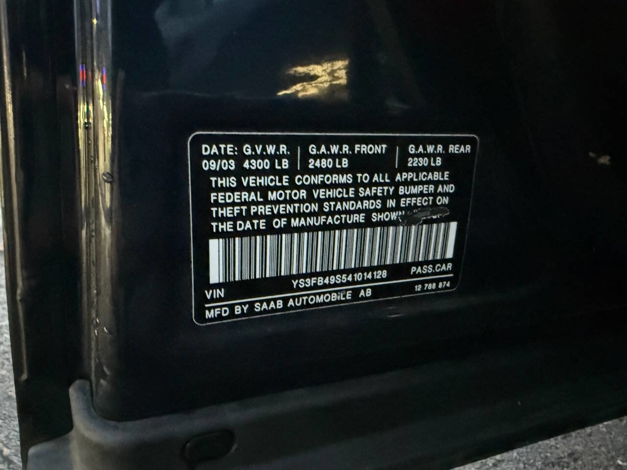 Used 2004 Saab 9-3 Linear image 23