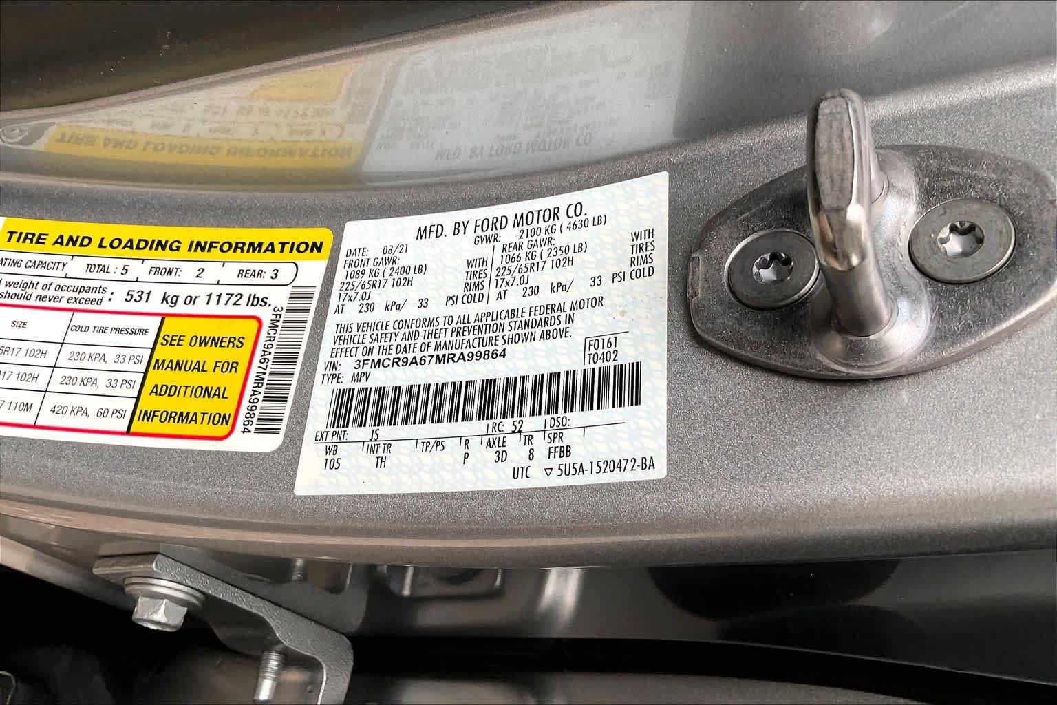 Used 2021 Ford Bronco Sport AWD/4WD image 32