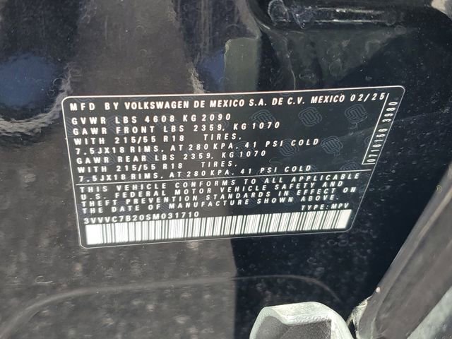 Used 2025 Volkswagen Taos SE w/ Panoramic Sunroof Package image 30