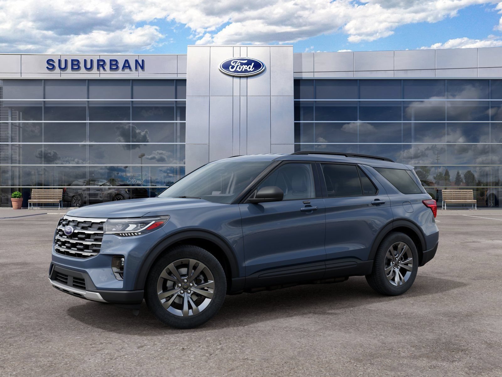 New 2027 Ford Explorer Active w/ Active Comfort Package AWD/4WD 360° Tour