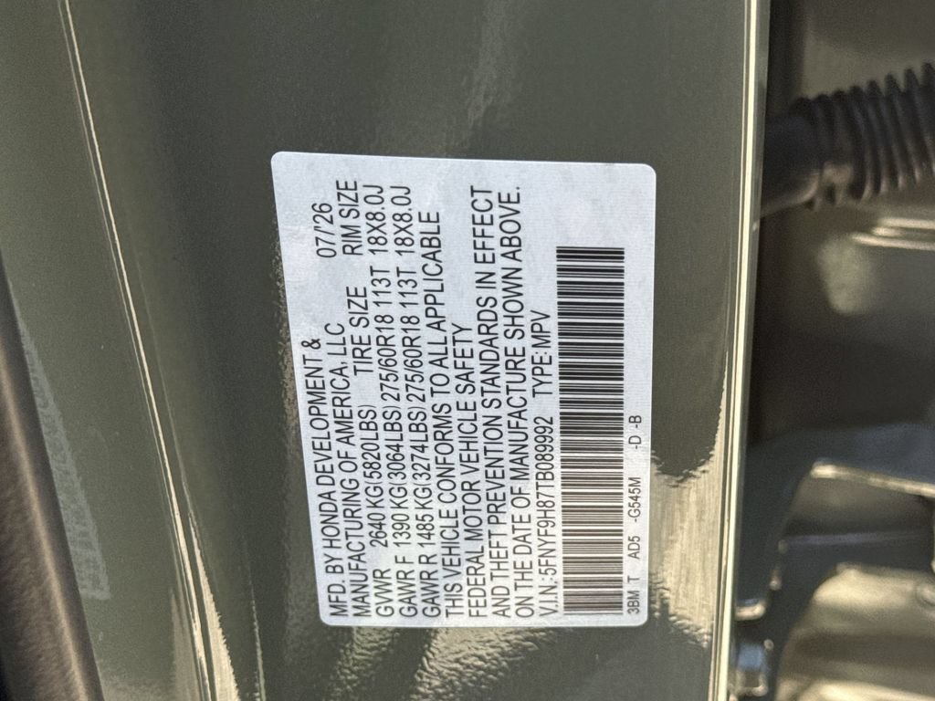 New 2026 Honda Passport TrailSport Elite image 27