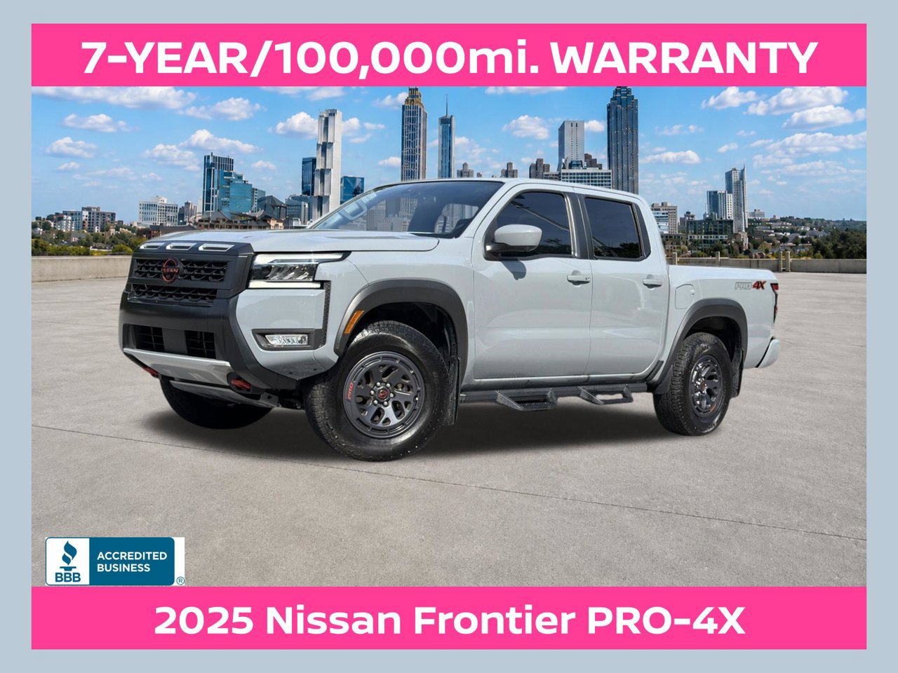 Certified 2025 Nissan Frontier PRO-4X w/ Pro Convenience Package