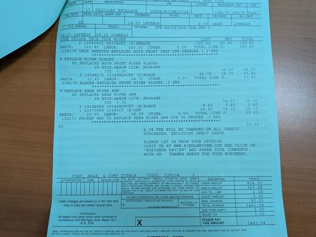 Used 2017 Cadillac Escalade Premium Luxury w/ LPO, Radiant Package image 3