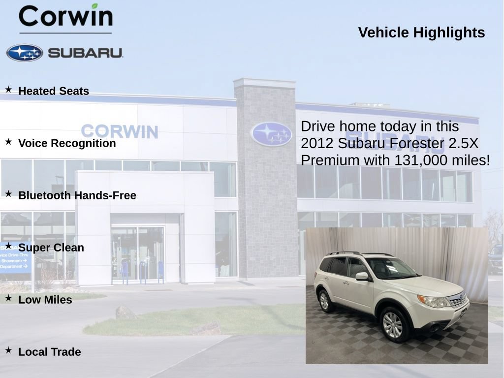 Used 2012 Subaru Forester 2.5X Premium AWD/4WD image 6