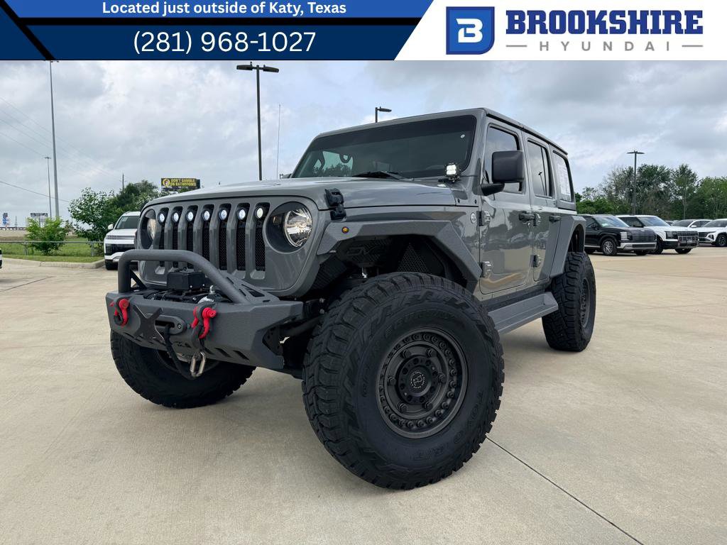 Used 2018 Jeep Wrangler Unlimited Sport S AWD/4WD image 1