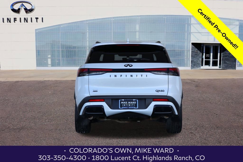 Certified 2025 INFINITI QX60 Luxe w/ Black Edition image 4