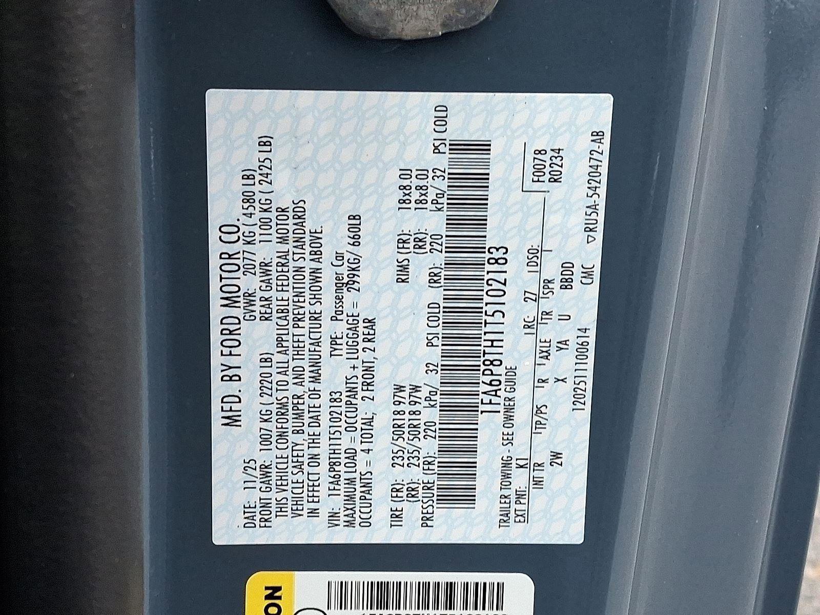 New 2026 Ford Mustang Coupe image 16