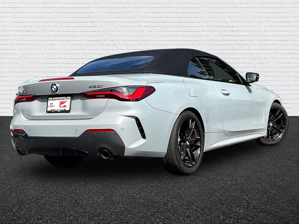 Used 2022 BMW 430i Convertible w/ M Sport Package RWD image 6