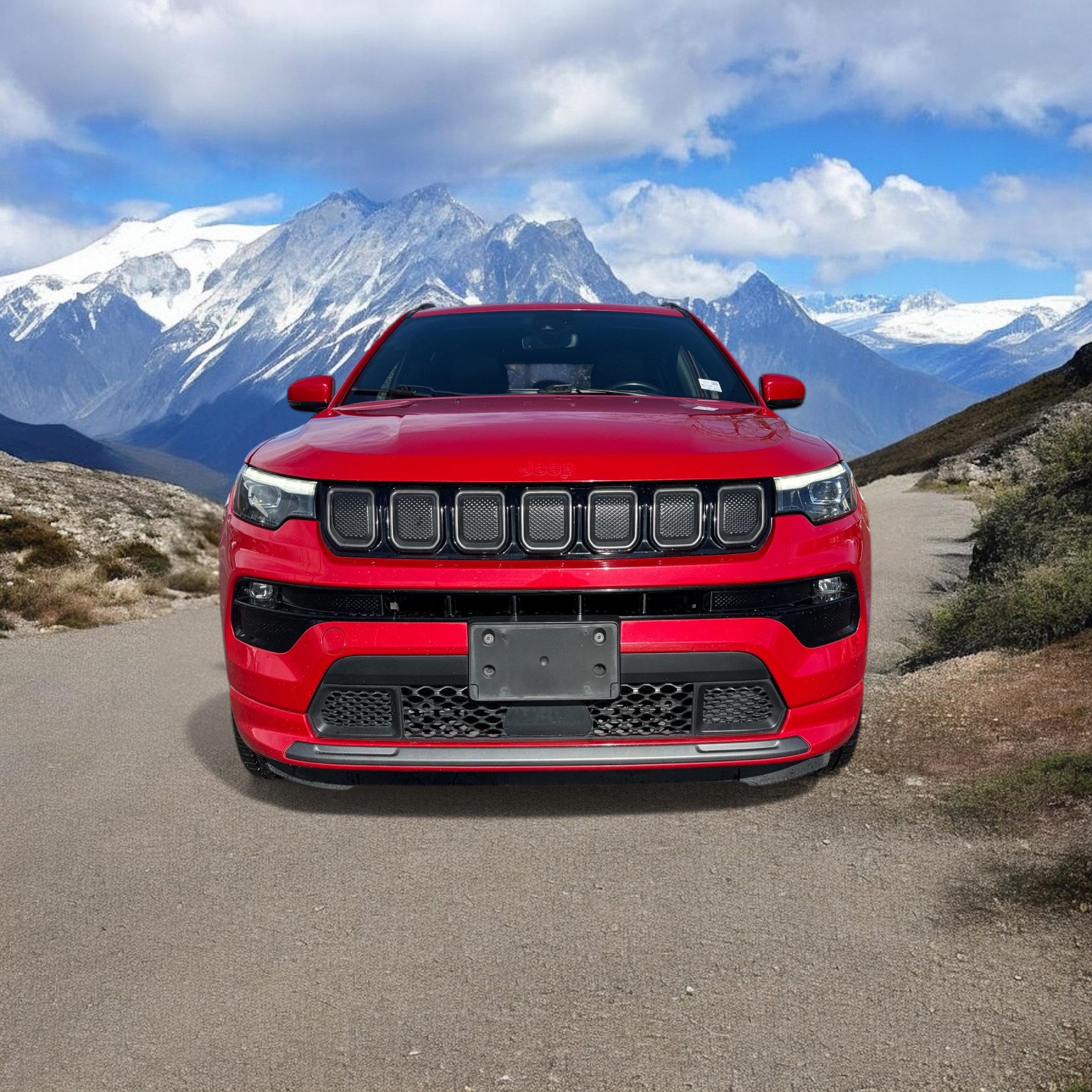 Used 2022 Jeep Compass Limited w/ (RED) Package image 8