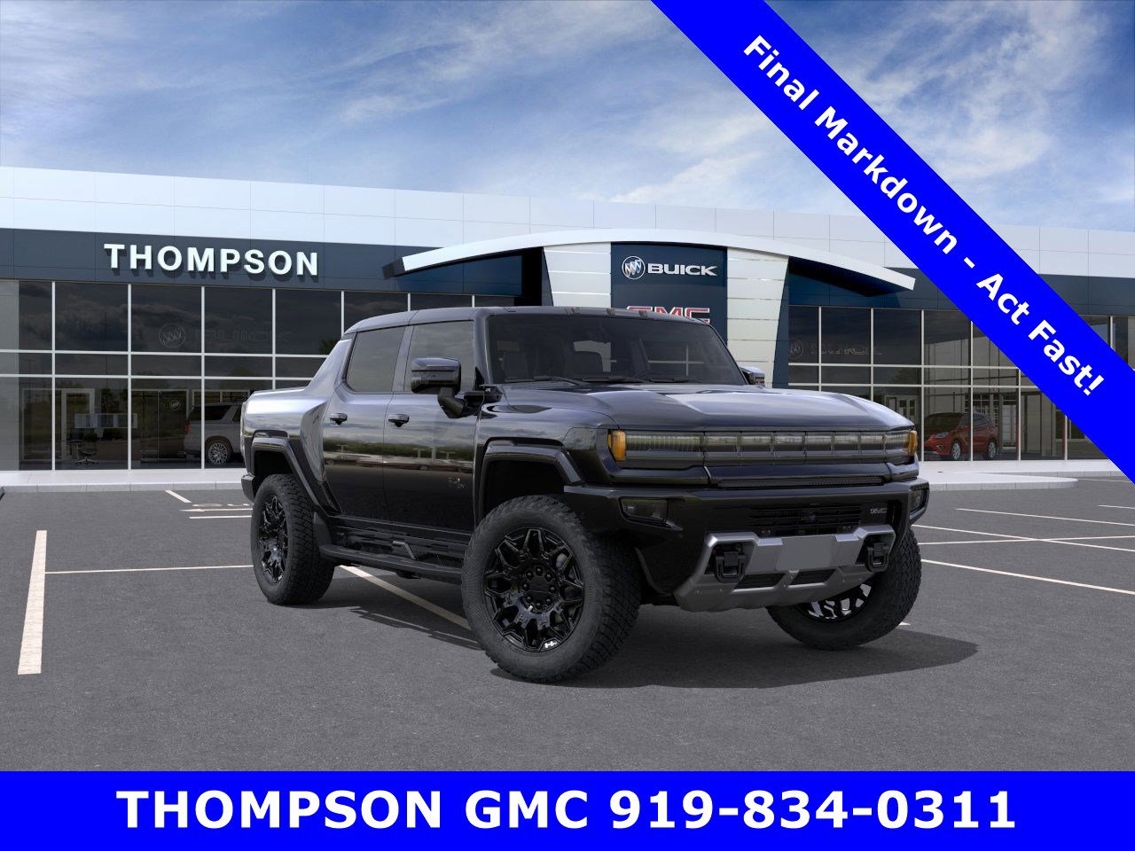 New 2026 GMC Hummer EV 4x4 Crew Cab w/ LPO, Dark Essentials Package image 1