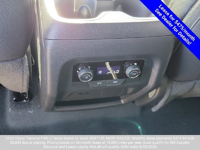 New 2027 Chevrolet Traverse LT w/ LPO, Floor Liner Package FWD image 31