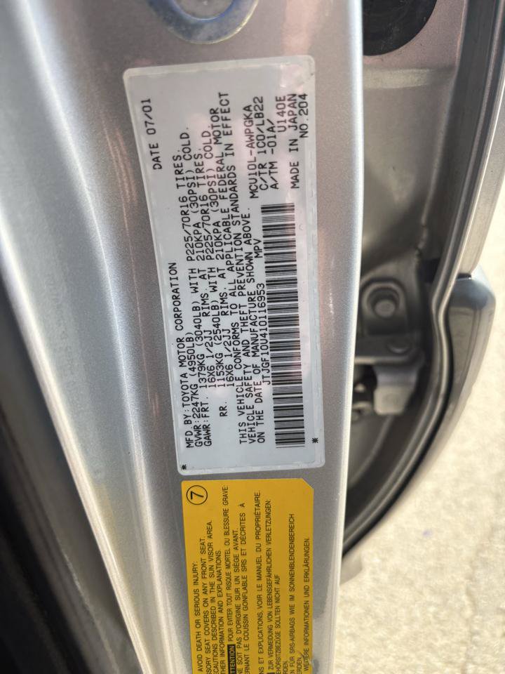 Used 2001 Lexus RX 300 w/ Premium Pkg Plus FWD image 31