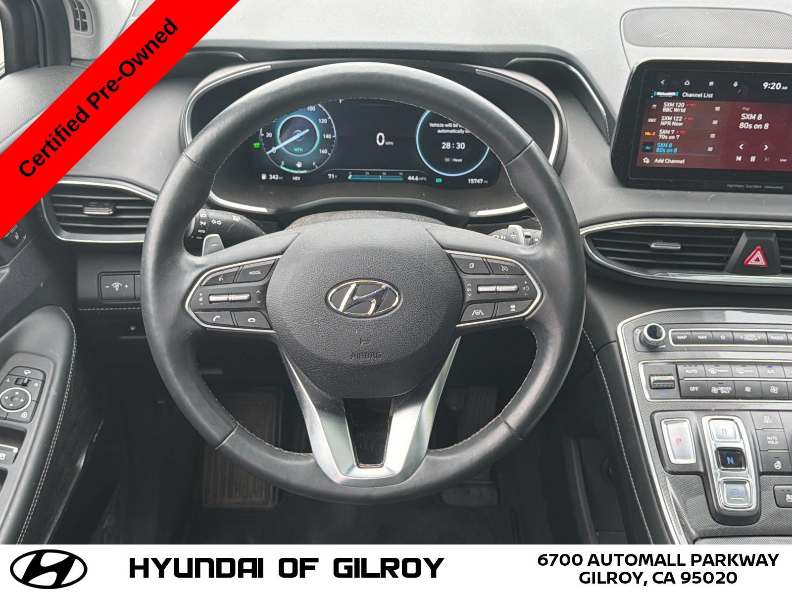Certified 2023 Hyundai Santa Fe Limited AWD/4WD image 15