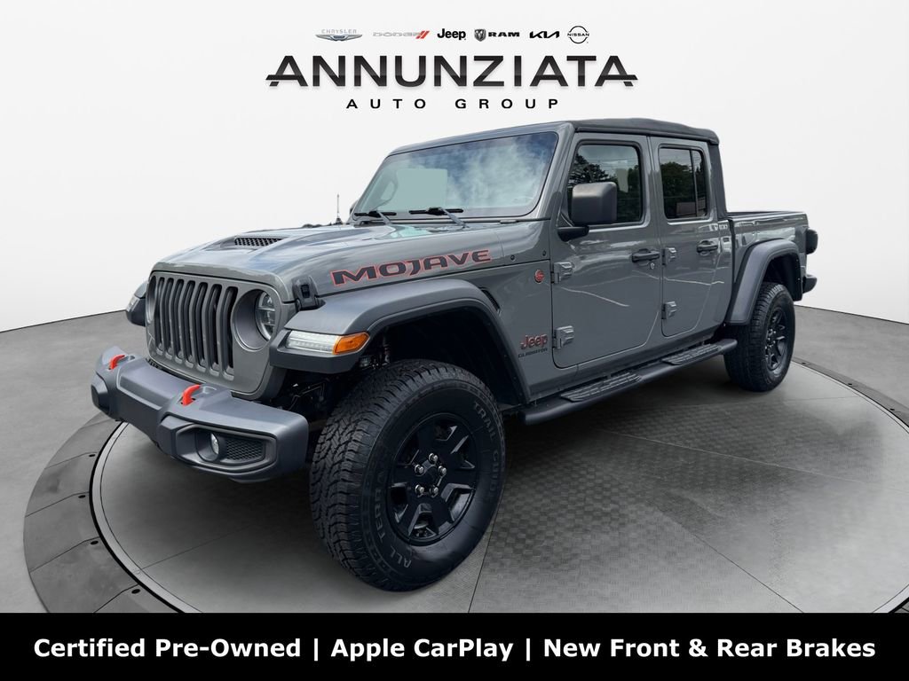 Certified 2022 Jeep Gladiator Mojave w/ LED Lighting Group AWD/4WD image 1