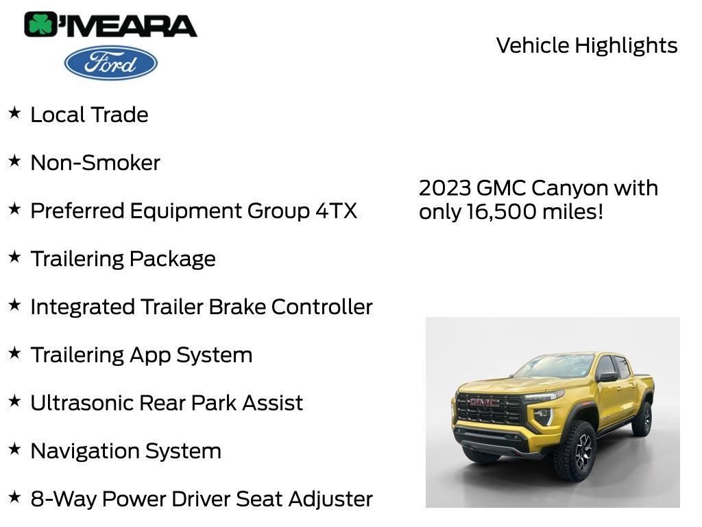 Used 2023 GMC Canyon AT4X AWD/4WD image 8