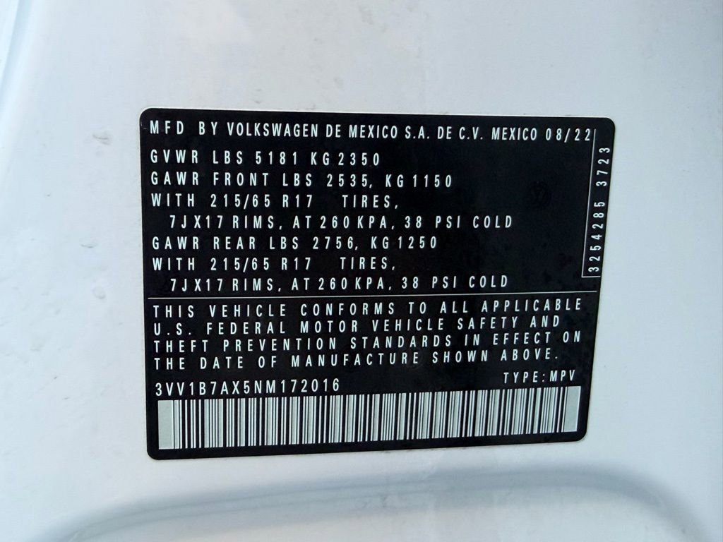 Used 2022 Volkswagen Tiguan S image 34