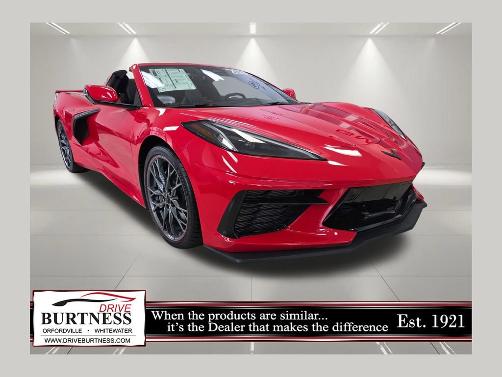 New 2026 Chevrolet Corvette Stingray Preferred Conv w/ Z51 Performance Package
