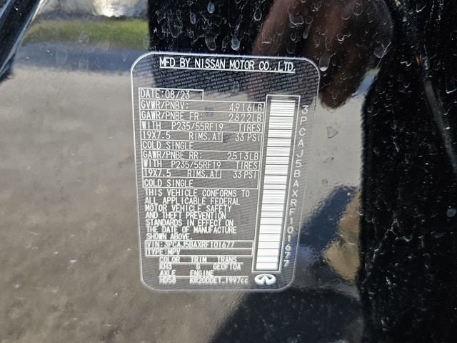 Used 2024 INFINITI QX50 Luxe image 16