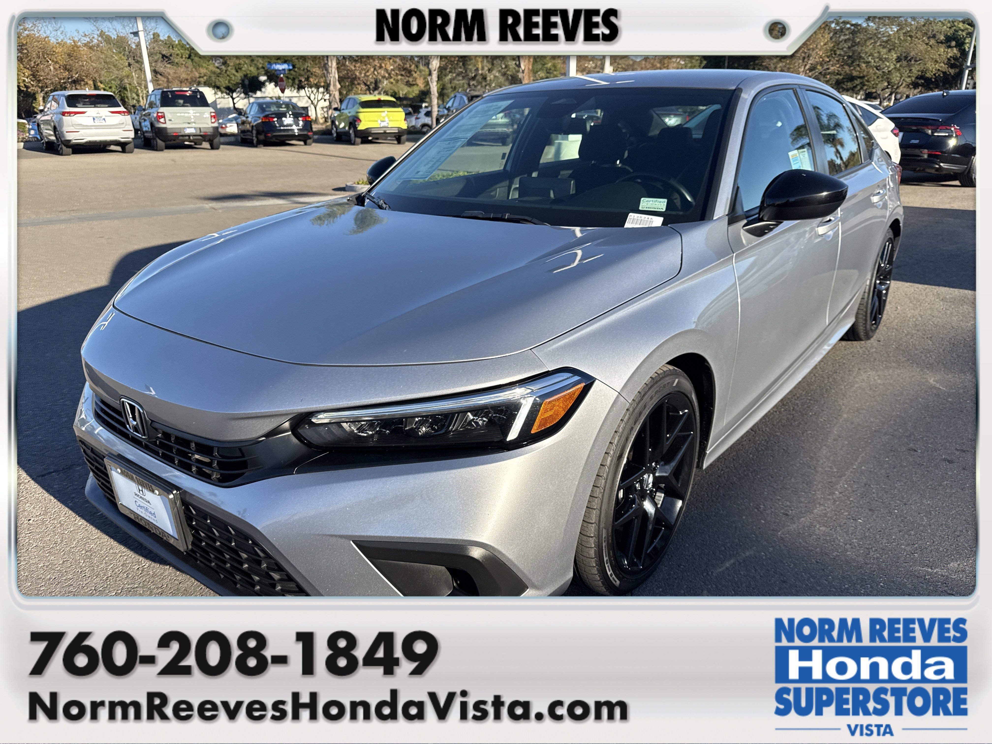 Certified 2024 Honda Civic Sport