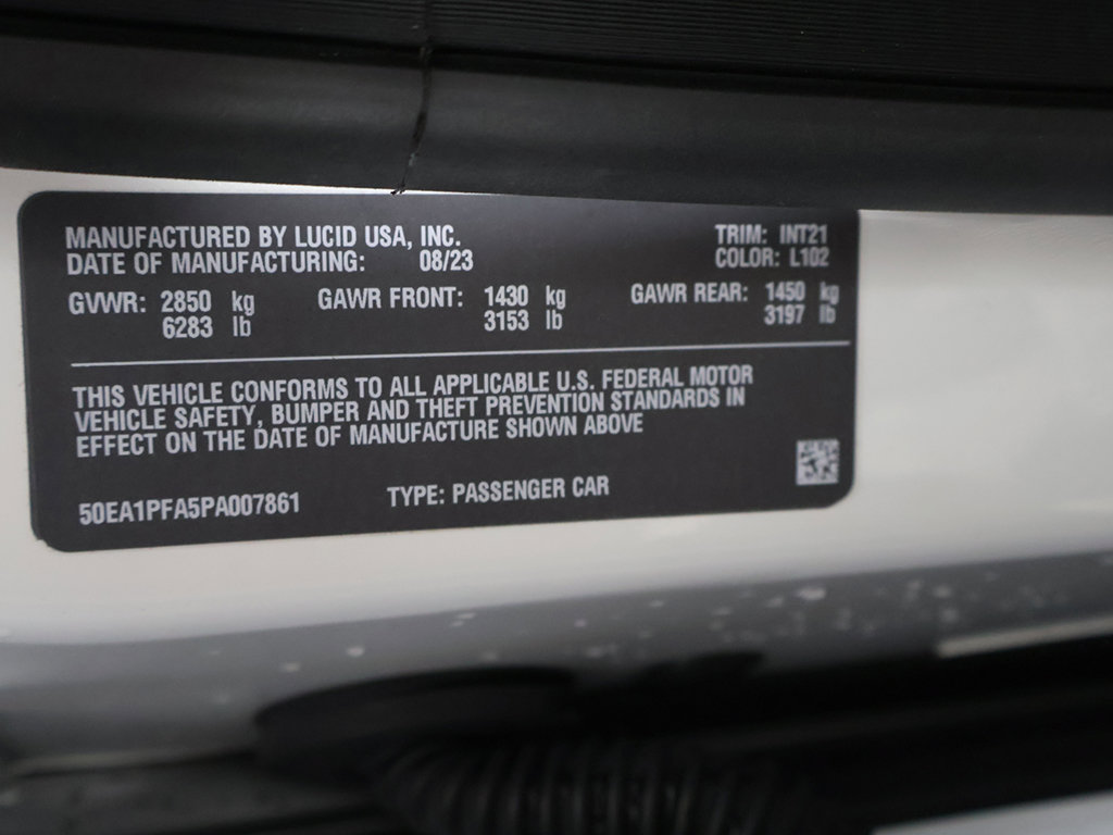 Used 2023 Lucid Air Pure AWD/4WD image 44
