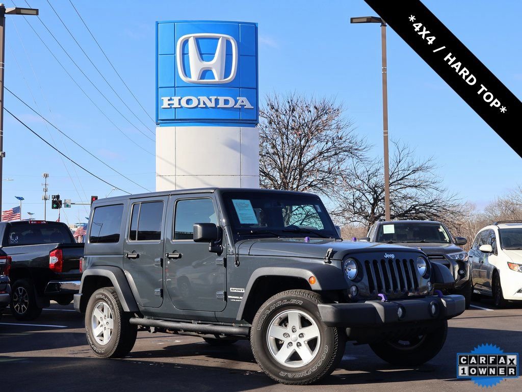 Used 2018 Jeep Wrangler Unlimited Sport S